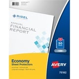Avery&Reg Economy Clear Sheet Protectors