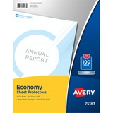 Avery&Reg Economy Clear Sheet Protectors