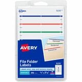 Avery&Reg Removable File Folder Labels