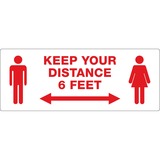 Avery&Reg Surface Safe Keep Your Distance Decals