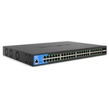 Linksys 48-Port Managed Gigabit Poe Switch with 4 10g Sfp Uplinks