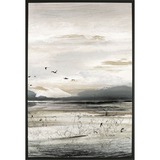 Lorell the Lake Design Framed Acrylic Painting