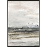 Lorell the Lake Design Framed Acrylic Painting