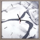 Lorell Black & Gray Decorative Wall Clock