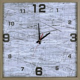 Lorell Gray Net Decorative Wall Clock