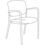 United Chair Brylee Fixed Arms Gueststack Chair
