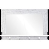 Lorell Wood Shelf Mirror