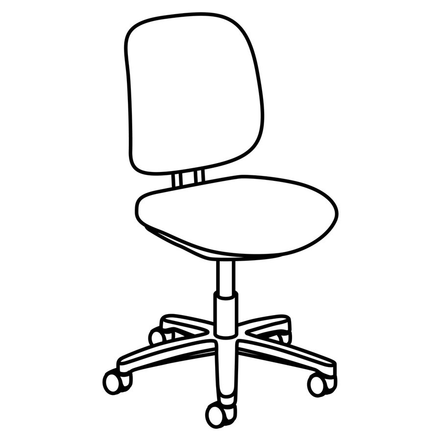 Hon Comfortask Chair Seat Depth Black Fabric