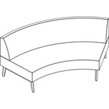 Arold Hip Hop Collection Wedge Bench