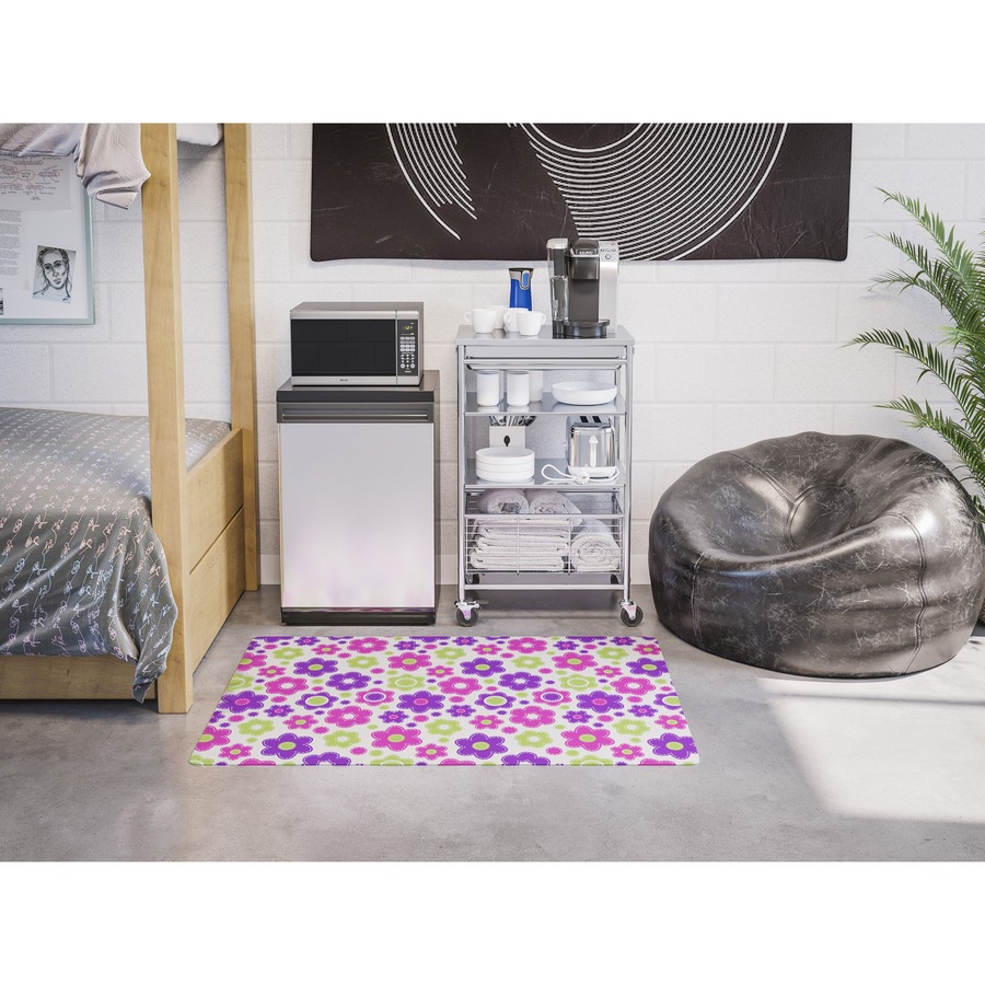 Deflecto Fashionmat Lazy Daisies Chair Mat