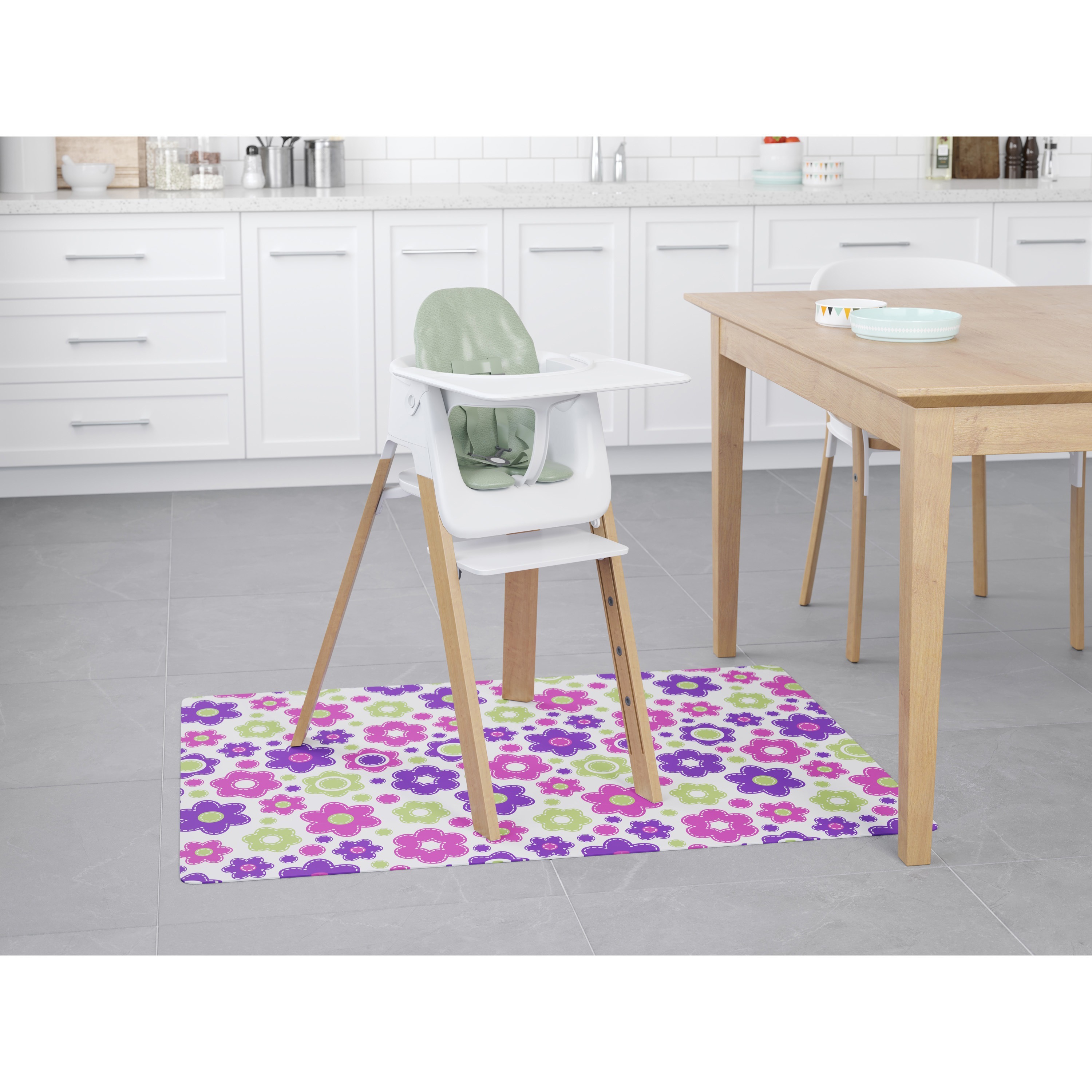 Deflecto Fashionmat Lazy Daisies Chair Mat