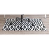 Deflecto Fashionmat Black Diamond Chair Mat