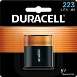 Duracell 6-Volt 223 Lithium Camera Battery