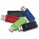 32gb Store N Go&Reg Usb Flash Drive - 5pk - Assorted
