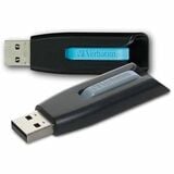 128gb Store N Go&Reg V3 Usb 32 Gen 1 Flash Drive - 2pk - Blue Gray