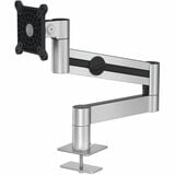 Durable Desk Mount for Monitor Curved Screen Display - Silver
