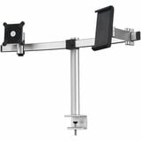 Durable Mounting Arm for Monitor Tablet - Silver