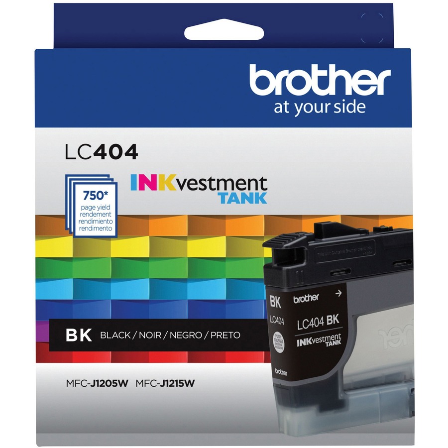 Brother Inkvestment Lc404bk Original Standard Yield Inkjet Ink Cartridge - Single Pack - Black - 1 Each