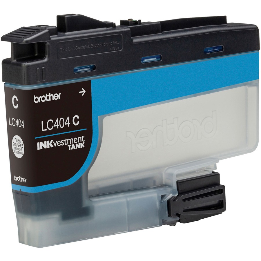 Brother Inkvestment Lc404c Original Standard Yield Inkjet Ink Cartridge - Single Pack - Cyan - 1 Each