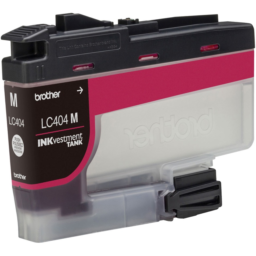 Brother Inkvestment Lc404m Original Standard Yield Inkjet Ink Cartridge - Single Pack - Magenta - 1 Each