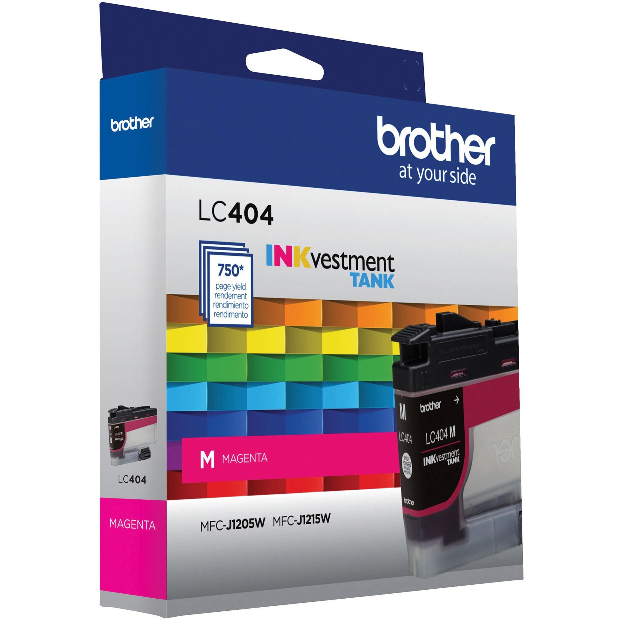 Brother Inkvestment Lc404m Original Standard Yield Inkjet Ink Cartridge - Single Pack - Magenta - 1 Each