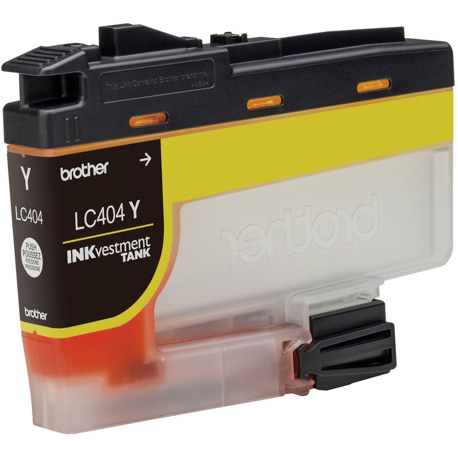 Brother Inkvestment Lc404y Original Standard Yield Inkjet Ink Cartridge - Single Pack - Yellow - 1 Each