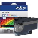 Brother Inkvestment Lc406xlbk Original High Yield Inkjet Ink Cartridge - Single Pack - Black - 1 Each
