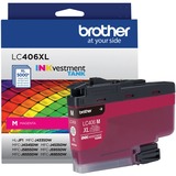 Brother Inkvestment Lc406xlm Original High Yield Inkjet Ink Cartridge - Single Pack - Magenta - 1 Each