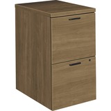 Hon 10500 Series Mobile Pedestal 2 File Drawers 15-34w Pinnacle Finish