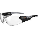 Skullerz Saga Clear Lens Matte Frameless Safety Glasses Sunglasses