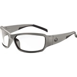 Skullerz Thor Anti-Fog Clear Lens Matte Gray Safety Glasses