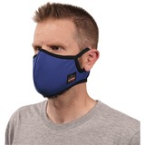 Skullerz 8802f(X) Lxl Blue Contoured Face Mask with Filter