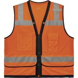 Glowear 8253hdz Type R Class 2 Heavy-Duty Mesh Surveyors Vest