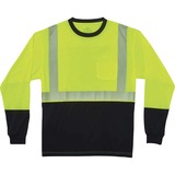 Glowear 8281bk Type R Class 2 Front Long Sleeve T-Shirt