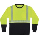 Glowear 8281bk Type R Class 2 Front Long Sleeve T-Shirt