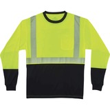 Glowear 8281bk Type R Class 2 Front Long Sleeve T-Shirt