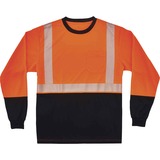 Glowear 8281bk Type R Class 2 Front Long Sleeve T-Shirt