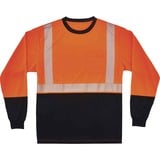 Glowear 8281bk Type R Class 2 Front Long Sleeve T-Shirt