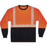 Glowear 8281bk Type R Class 2 Front Long Sleeve T-Shirt
