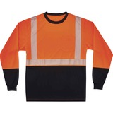 Glowear 8281bk Type R Class 2 Front Long Sleeve T-Shirt