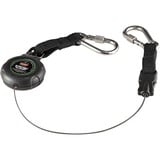 Squids 3000 Retractable Tool Lanyard W Dual Ss Carabiners - 1lb