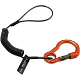 Squids 3156 Coil Tool Lanyard with Single Carabiner - 2lbs 09kg