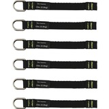 Squids 3700 Web Tool Tether Attachment - D-Ring Tool Tails - 2lbs (6-Pack)