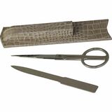 Protacini Breeze Beige Italian Patent Leather Library Set