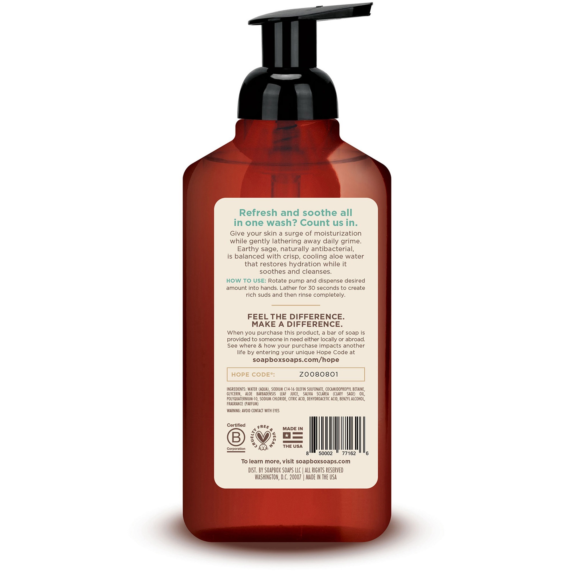 Soapbox Foaming Hand Soap