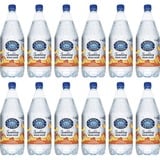 Crystal Geyser Natural Peach Sparkling Spring Water