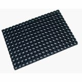 Doortex Black All-Weather Heavy Duty Outdoor Entrance Mat - 40 X 60