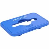 Hls Commercial Rectangular Open Top Recycle Binlid