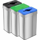 Hls Commercial 21-Gallon Trashrecyclecompost Can Set