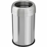Hls Commercial Stainless Steel Open Top Trash Can
